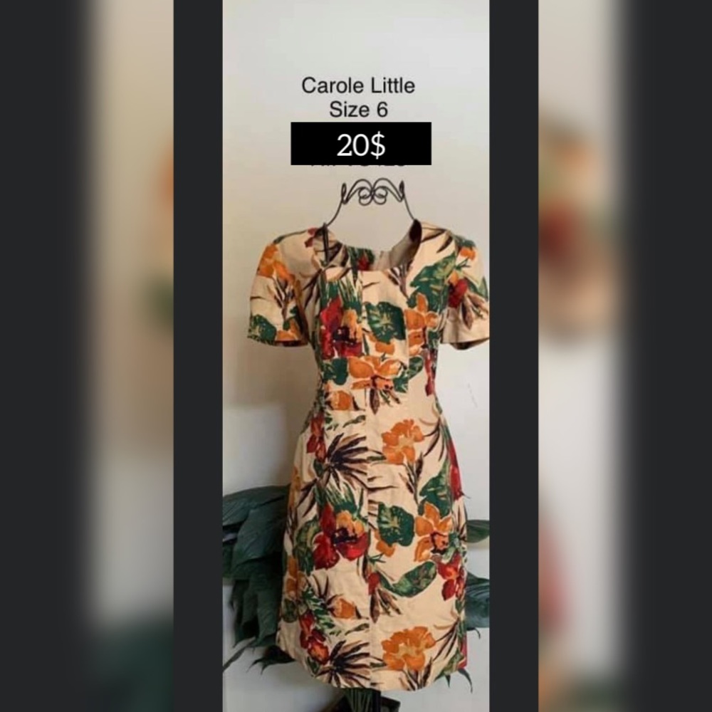 Vintage Carole  little dress